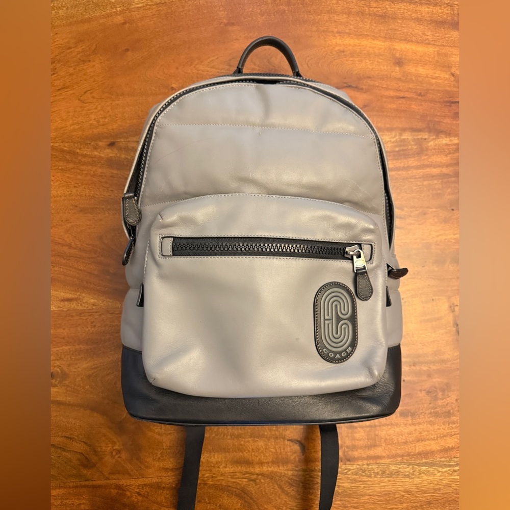 Coach Gray Backpack